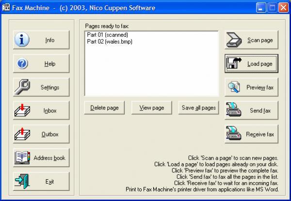 Freeware Faxing Software
